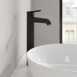  - Villeroy & Boch Skyla bateria umywalkowa wysoka czarny mat TVW116003000K5 - TVW116003000K5 - Łazienki Szydłowski