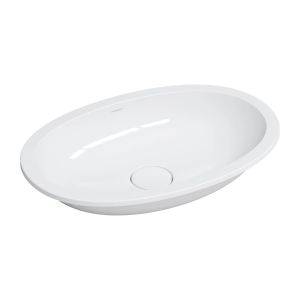  - OMNIRES SHELL M+umywalka podblatowa 54 x 34 cm biały połysk SHELL540UPBP- OSTATNIA SZTUKA - SHELL540UPBP - Łazienki Szydłowski