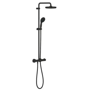  - GROHE- Tempesta System 210 System prysznicowy z termostatem czarny mat 268112431 - 268112431 - Łazienki Szydłowski