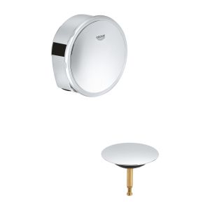 - GROHE-Talentofill zestaw napełniający, odpływowy i przelewowy do wanien chrom 19952000 - ostatnia sztuka - 19952000 - Łazienki Szydłowski