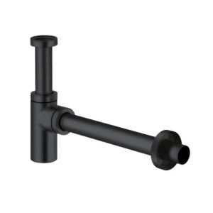 - KLUDI Syfon butelkowy DESIGN G 1 1/4 x 32 mm kolor czarny mat 100203900 - 1002039-00 - Łazienki Szydłowski