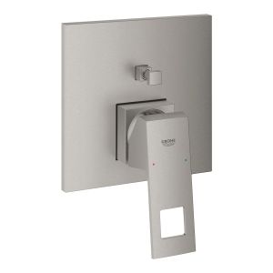  - GROHE-EUROCUBE bateria wannowo prysznicowa kolor stal nierdzewna 24062DC0 - 24062DC0 - Łazienki Szydłowski