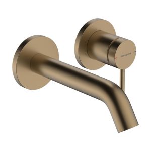  - HANSGROHE Tecturis S bateria umywalkowa z wylewką 16,5 cm brąz szczotkowany 73350140 - 73350140 - Łazienki Szydłowski