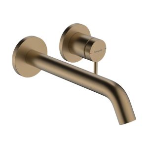  - HANSGROHE Tecturis S bateria umywalkowa z wylewką 22,5 cm brąz szczotkowany 73351140 - 73351140 - Łazienki Szydłowski