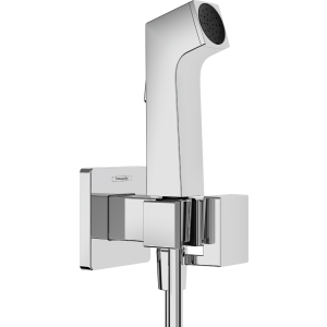 HANSGROHE słuchawka prysznicowa Bidette 1jet E EcoSmart z mieszaczem, uchwytem i wężem prysznicowym 125 cm chrom 29233000