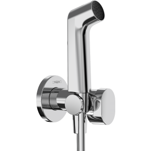 HANSGROHE słuchawka prysznicowa Bidette 1jet S EcoSmart z mieszaczem, uchwytem i wężem prysznicowym 125 cm chrom 29232000