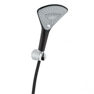  - KLUDI Fizz Zestaw wannowo-prysznicowy 3S, czarny mat/chrom 677508700 - ostatnia sztuka - 6775087-00 - Łazienki Szydłowski