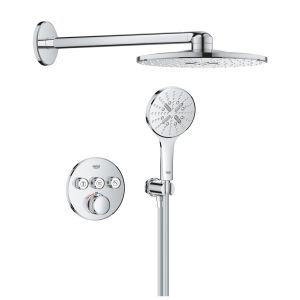  - GROHE- Grohtherm SmartControl Podtynkowy zestaw prysznicowy z deszczownicą Rainshower SmartActive 310 chrom 1039970000 - 1039970000 - Łazienki Szydłowski