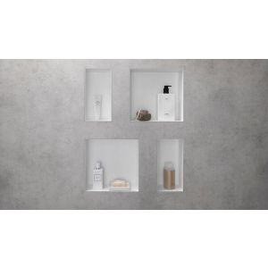 - HANSGROHE XtraStoris Minimalistic wnęka ścienna 30x30cm kolor biały mat 56073700 - 56073700 - Łazienki Szydłowski