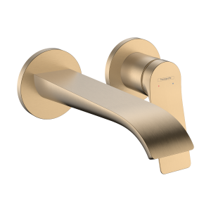  - HANSGROHE Vivenis Jednouchwytowa bateria umywalkowa z wylewką 19,2 cm, ścienna, podtynkowa brąz szczotkowany 75050140 - 75050140 - Łazienki Szydłowski