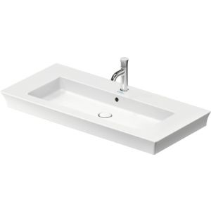 DURAVIT White Tulip Umywalka meblowa 105,5x49 cm biała z powłoką wondergliss 23631000001