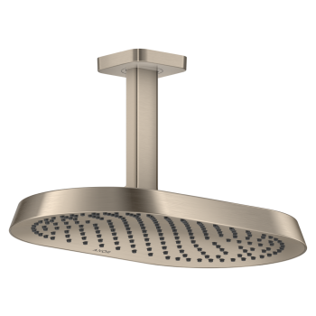 - AXOR ShowerSphere Głowica prysznicowa 370/220 1jet EcoSmart z przyłączem sufitowym nikiel szczotkowany 39761820 - 39761820 - Łazienki Szydłowski