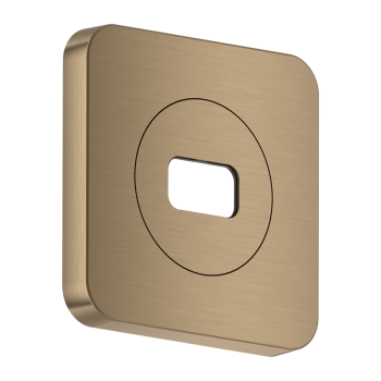 - AXOR ShowerSphere Rozeta 12 x 12cm, softsquare brąz szczotkowany 39769140 - 39769140 - Łazienki Szydłowski