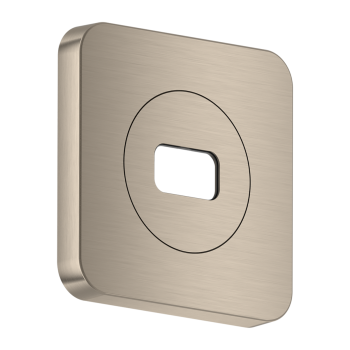 - AXOR ShowerSphere Rozeta 12 x 12cm, softsquare nikiel szczotkowany 39769820 - 39769820 - Łazienki Szydłowski