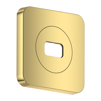  - AXOR ShowerSphere Rozeta 12 x12cm, softsquare złoty optyczny polerowany 39769990 - 39769990 - Łazienki Szydłowski