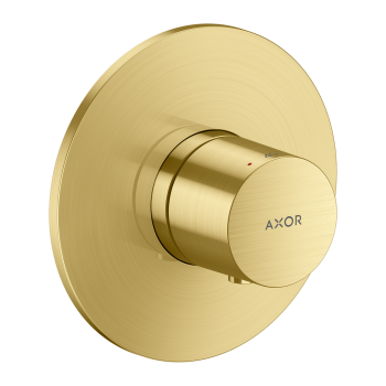  - AXOR One Bateria termostatyczna, podtynkowa mosiądz szczotkowany 48711950 - 48711950 - Łazienki Szydłowski
