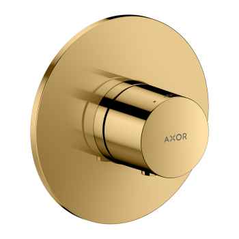  - AXOR One Bateria termostatyczna, podtynkowa złoty optyczny polerowany 48711990 - 48711990 - Łazienki Szydłowski