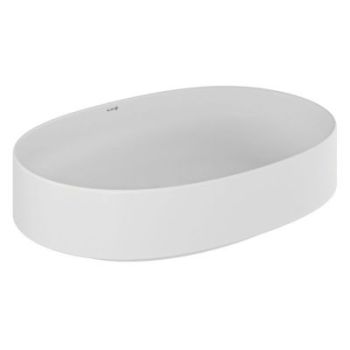  - KLUDI RESA O umywalka ceramiczna nablatowa 60 x 40 cm biały mat 58CW2053 - 58CW2053 - Łazienki Szydłowski