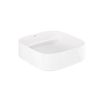 - KLUDI RESA C umywalka ceramiczna nablatowa 40 x 40 cm biała 58CW3043 - 58CW3043 - Łazienki Szydłowski