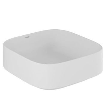  - KLUDI RESA C umywalka ceramiczna nablatowa 40 x 40 cm biały mat 58CW3053 - 58CW3053 - Łazienki Szydłowski