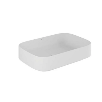  - KLUDI RESA S umywalka ceramiczna nablatowa 60 x 40 cm biały mat 58CW4053 - 58CW4053 - Łazienki Szydłowski