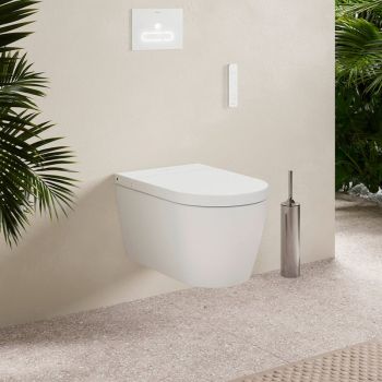 - DURAVIT SensoWash Starck F Pro nowoczesna toaleta myjąca z funkcją bidetu biały połysk 650002012004300 - 650002012004300 - Łazienki Szydłowski