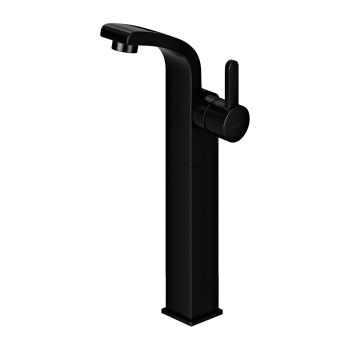 - OMNIRES DARLING bateria umywalkowa wysoka, 33 cm, czarny półmat DA5013BL - DA5013BL - Łazienki Szydłowski