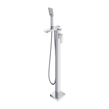 - OMNIRES FRESH bateria wannowa wolnostojąca, chrom połysk FR7133CR - FR7133CR - Łazienki Szydłowski