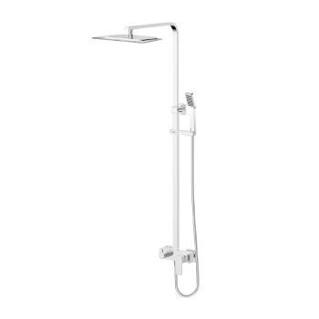  - OMNIRES APURE system prysznicowy natynkowy, chrom połysk AP2244CR - AP2244CR - Łazienki Szydłowski