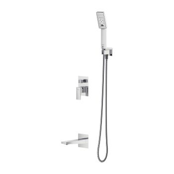 - OMNIRES FRESH system wannowy podtynkowy, chrom połysk SYSFRW01CR - SYSFRW01CR - Łazienki Szydłowski