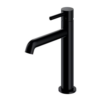  - OMNIRES Y bateria umywalkowa, 23 cm (głowica 25 mm), czarny półmat Y1212CBL - Y1212CBL - Łazienki Szydłowski