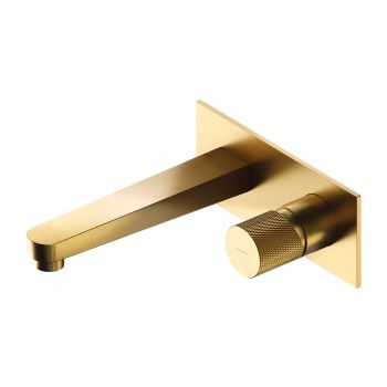  - OMNIRES CONTOUR bateria umywalkowa podtynkowa, złoty szczotkowany CT8015GLB - CT8015GLB - Łazienki Szydłowski
