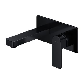 - OMNIRES BARETTI bateria umywalkowa podtynkowa, czarny mat BA7815BL - BA7815BL - Łazienki Szydłowski