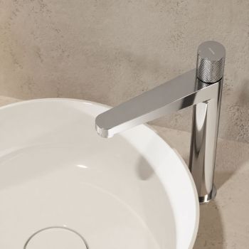 - OMNIRES CONTOUR bateria umywalkowa wysoka, chrom połysk CT8012CR - CT8012CR - Łazienki Szydłowski