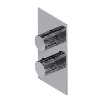 - OMNIRES CONTOUR termostatyczna bateria prysznicowo-wannowa podtynkowa, chrom połysk CT8036CR - CT8036CR - Łazienki Szydłowski