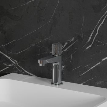 - OMNIRES CONTOUR bateria umywalkowa, chrom połysk CT8010CR - CT8010CR - Łazienki Szydłowski