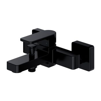 - OMNIRES BARETTI bateria wannowa, czarny mat BA7830BL - BA7830BL - Łazienki Szydłowski