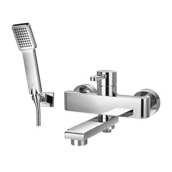  - OMNIRES DARLING bateria wannowa z zestawem prysznicowym, chrom połysk DA5031CR - DA5031CR - Łazienki Szydłowski