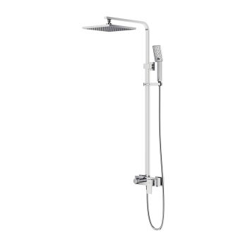 - OMNIRES FRESH system prysznicowy natynkowy, chrom połysk FR7144CR - FR7144CR - Łazienki Szydłowski