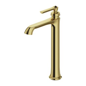  - OMNIRES ARMANCE bateria umywalkowa wysoka, 32 cm, mosiądz szczotkowany AM5213BSB - AM5213BSB - Łazienki Szydłowski