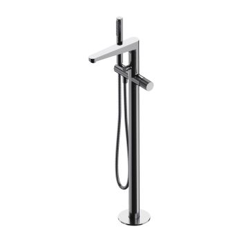 - OMNIRES CONTOUR bateria wannowa wolnostojąca, chrom połysk CT8033CR - CT8033CR - Łazienki Szydłowski