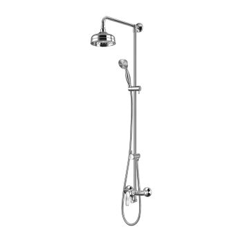  - OMNIRES ART DECO system prysznicowy natynkowy, chrom połysk AD5144CR - AD5144CR - Łazienki Szydłowski
