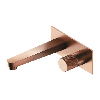  - OMNIRES CONTOUR bateria umywalkowa podtynkowa, miedź szczotkowana CT8015CPB - CT8015CPB - Łazienki Szydłowski