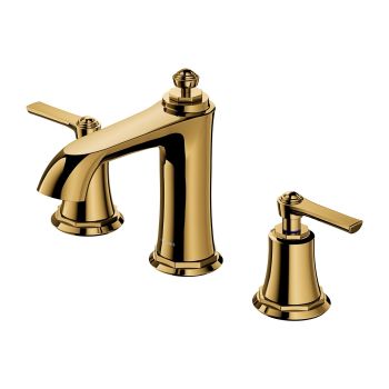  - OMNIRES ARMANCE bateria umywalkowa 3-otworowa, złoty połysk AM5214GL - AM5214GL - Łazienki Szydłowski
