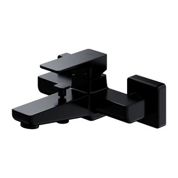  - OMNIRES PARMA bateria wannowa natynkowa, czarny mat PM7430BL - PM7430BL - Łazienki Szydłowski