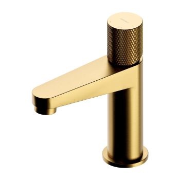  - OMNIRES CONTOUR bateria umywalkowa, złoty szczotkowany CT8010GLB - CT8010GLB - Łazienki Szydłowski