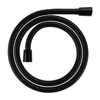 - OMNIRES wąż prysznicowy, 125 cm, czarny mat 022XBL - 022-XBL - Łazienki Szydłowski