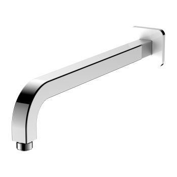  - OMNIRES ramię prysznicowe ścienne, 35 cm, chrom/biały połysk RA15CRB - RA15CRB - Łazienki Szydłowski