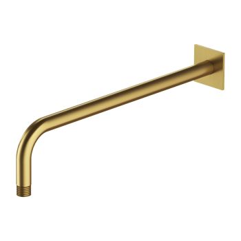  - OMNIRES ramię prysznicowe ścienne, 40 cm, złoty szczotkowany RA01C-KGLB - RA01C-KGLB - Łazienki Szydłowski