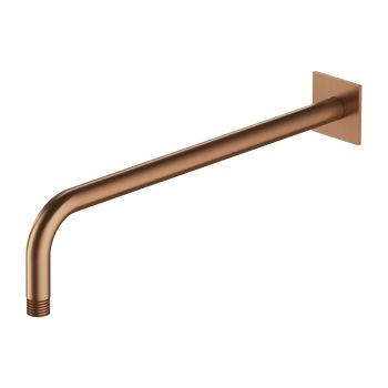  - OMNIRES ramię prysznicowe ścienne, 40 cm, miedź szczotkowana RA01C-KCPB - RA01C-KCPB - Łazienki Szydłowski